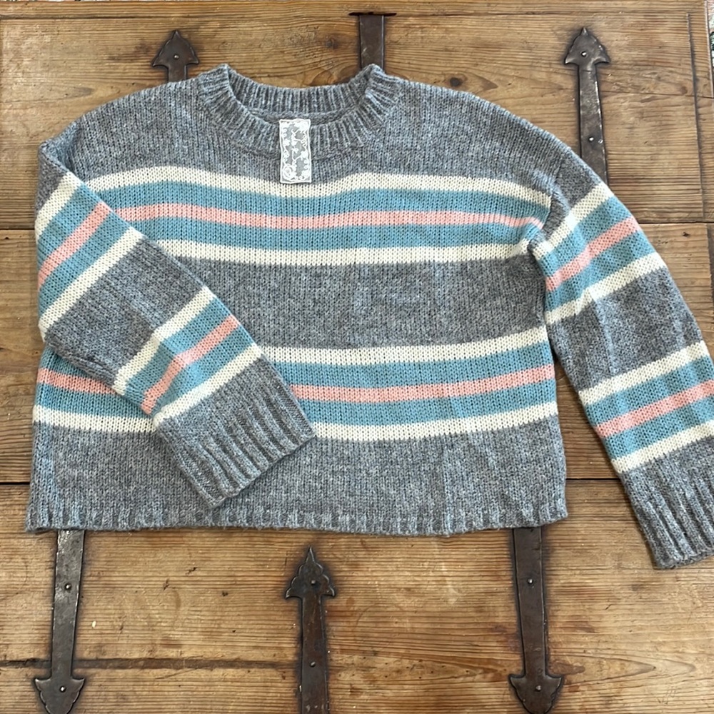 Sadie and Sage striped sweater